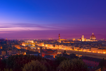 Florence at the Blue Hour