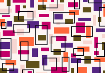 abstract background with squares