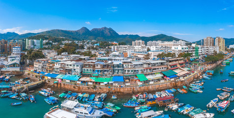 Panoramic view of Sai Kung, Hong Kong