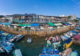 Fototapeta na wymiar Panoramic view of Sai Kung, Hong Kong