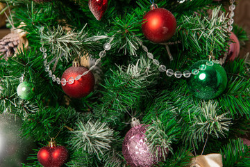 Fototapeta premium Christmas 2020 the concept of the new year , Christmas