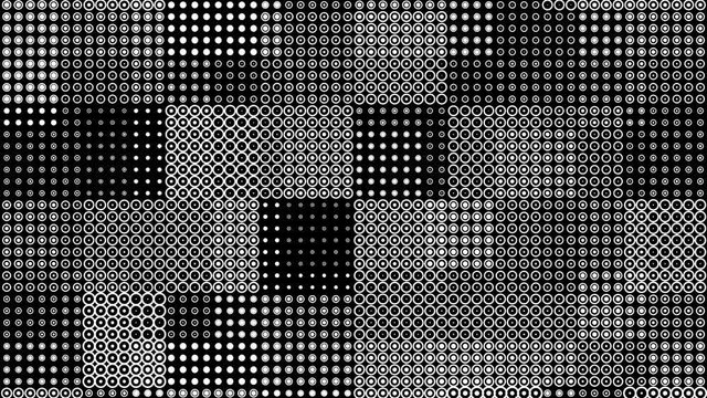 Patchwork Dot Looping Pattern