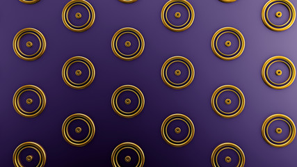 Interior pattern, architectural background. 3d illustration, 3d rendering.