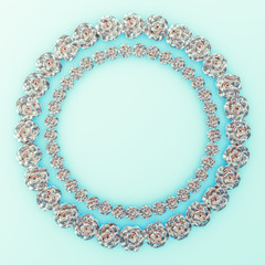 Elegant autumn background. 3d illustration, 3d rendering.