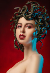 medusa gorgon portrait
