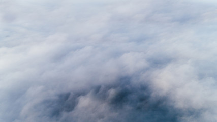 Obraz na płótnie Canvas Background from dense fog