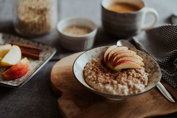 Porridge for Breakfast - Moody Food Photo