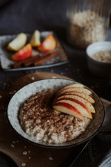 Porridge for Breakfast - Moody Food Photo