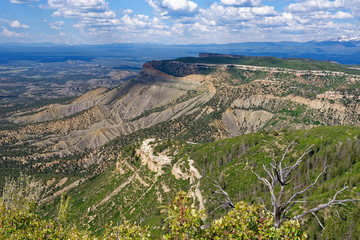 Park Point Overlook in Mesa Verde National Park