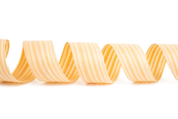 wood shavings isolated