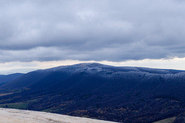 Rawki z połoniny Wetlińskiej Bieszczady