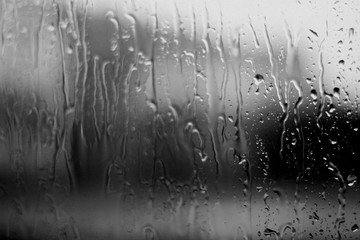 rain drops on window