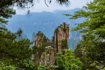 Tianzi Avatar mountains nature park - Wulingyuan China