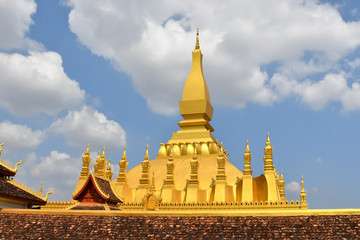 Pha That Luang is a must-see Laos attraction which locates in its capital, Vientiane.