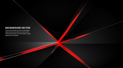 abstract metallic red black frame design layout concept innovation technology background