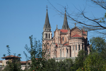 Fototapeta premium Santuario de Covadonga