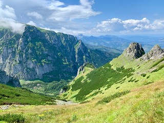 beautiful mountain landscapes climbing trekking walk tourism Zakopane Poland Slovakia Tatry