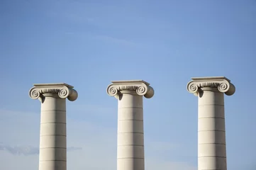 Fotobehang columnas Barcelona © Medir