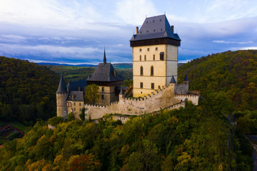 Fototapeta na wymiar Karlstejn Castle, Czech Republic