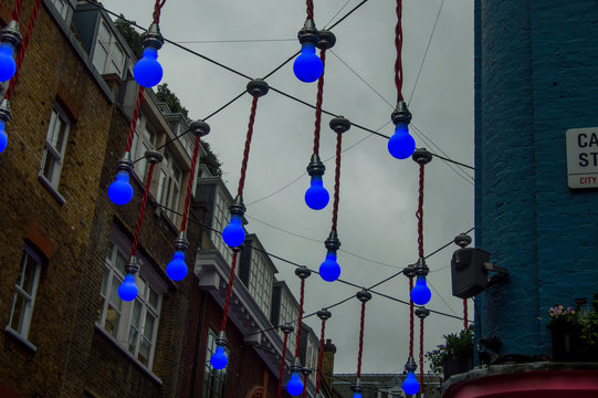 Blue light bulbs
