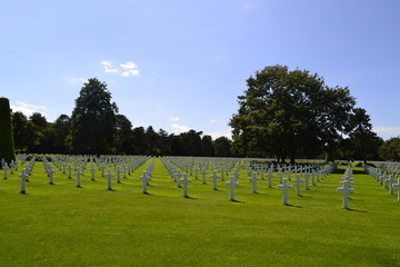 Normandy American cemetery Colleville-sur-Mer France