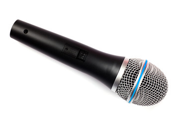 microphone isolated on white background