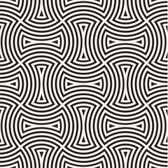 Vector seamless pattern. Modern stylish abstract texture. Repeating geometric tiles