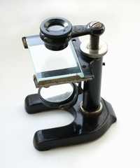 antique mechanical magnifying glass for dissection