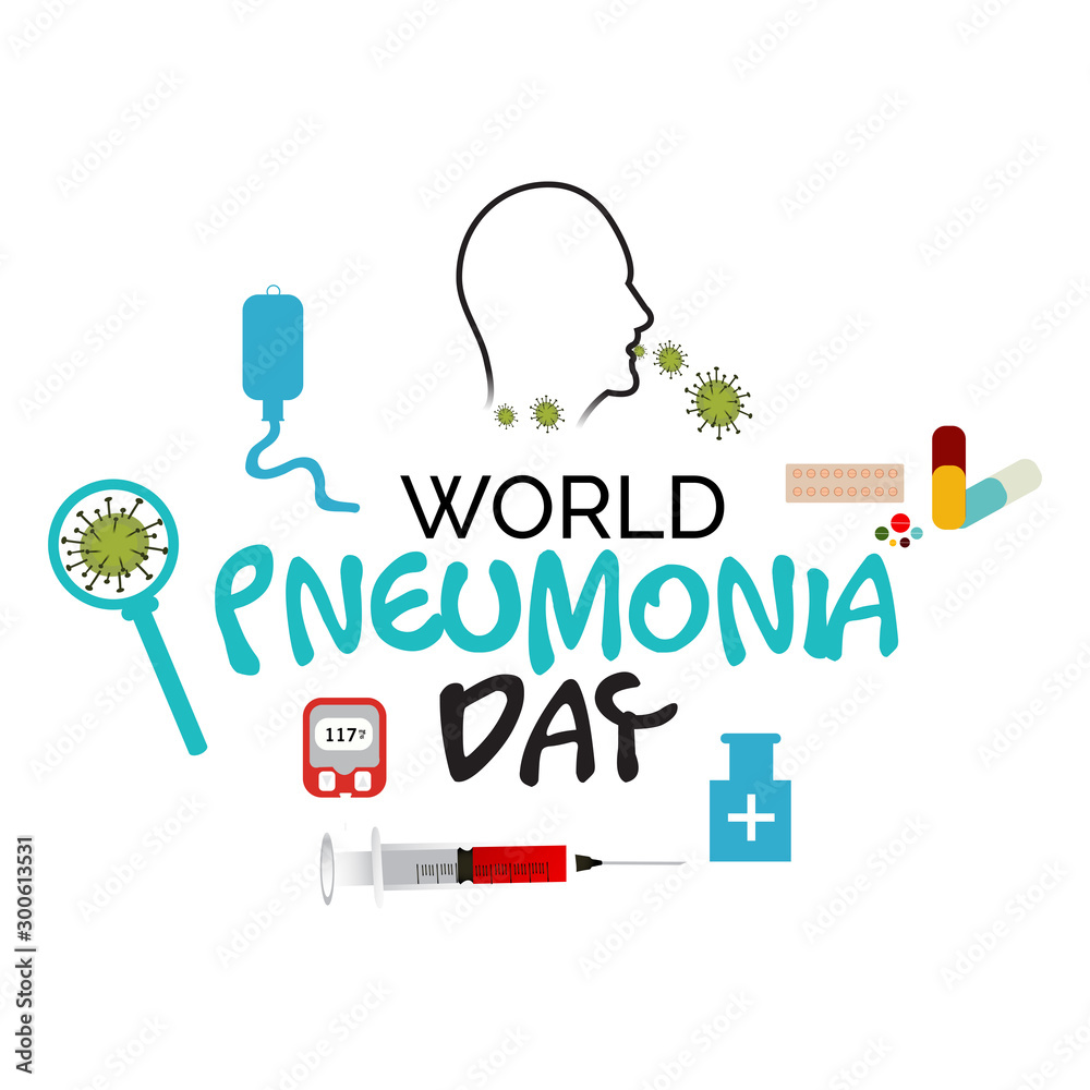 Poster world pneumonia day