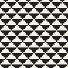 Vector seamless geometric pattern. Simple abstract lines lattice. Repeating elements stylish background