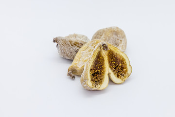 Dried figs, typical Christmas dessert in Spain