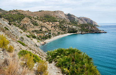 Natural beach in Andalucía. Spain. Europe.