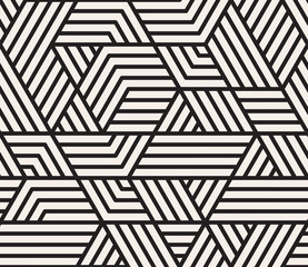 Vector seamless geometric pattern design. Irregular lines abstract background. Composition from randomly disposed elements.