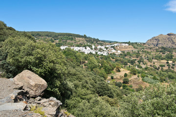 Obraz premium Hiking to Busquístar. Andalucia. Spain,