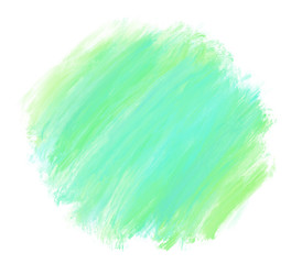 watercolor brush colorful paint background green