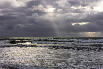 Garretstown beach is a short distance to Ballinspittle and Kinsale, Ireland. Large stones beach. Nice place for surfing.