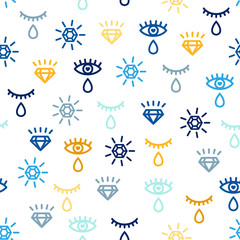 Geometric shape ornament. Modern stylish texture.