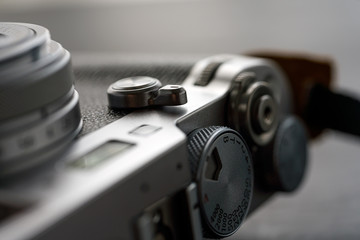 レトロな雰囲気のあるカメラ