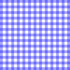 Gingham In Blue