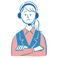 サポートセンター  女性　困る