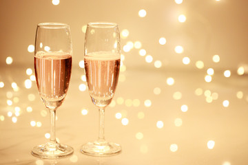 Champagne glasses