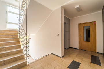 staircase in modern house