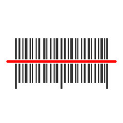Barcode icon - vector.