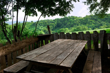 Quiet place in French countryside