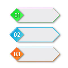 Obraz premium Process steps. Vector Infographic elements.