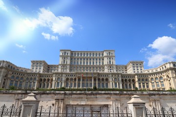 Fototapeta na wymiar Romania - Palace of the Parliament