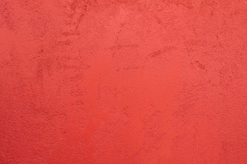Red wall texture rough background abstract concrete floor or Old cement grunge background with red.