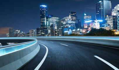 Obraz premium Melbourne urban cityscape skyline night scene