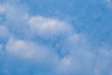 Blue sky background with cloud