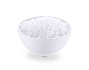 salt isolated on white background